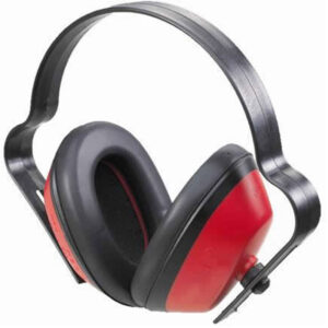 Red Safety Ear Defenders - Standard