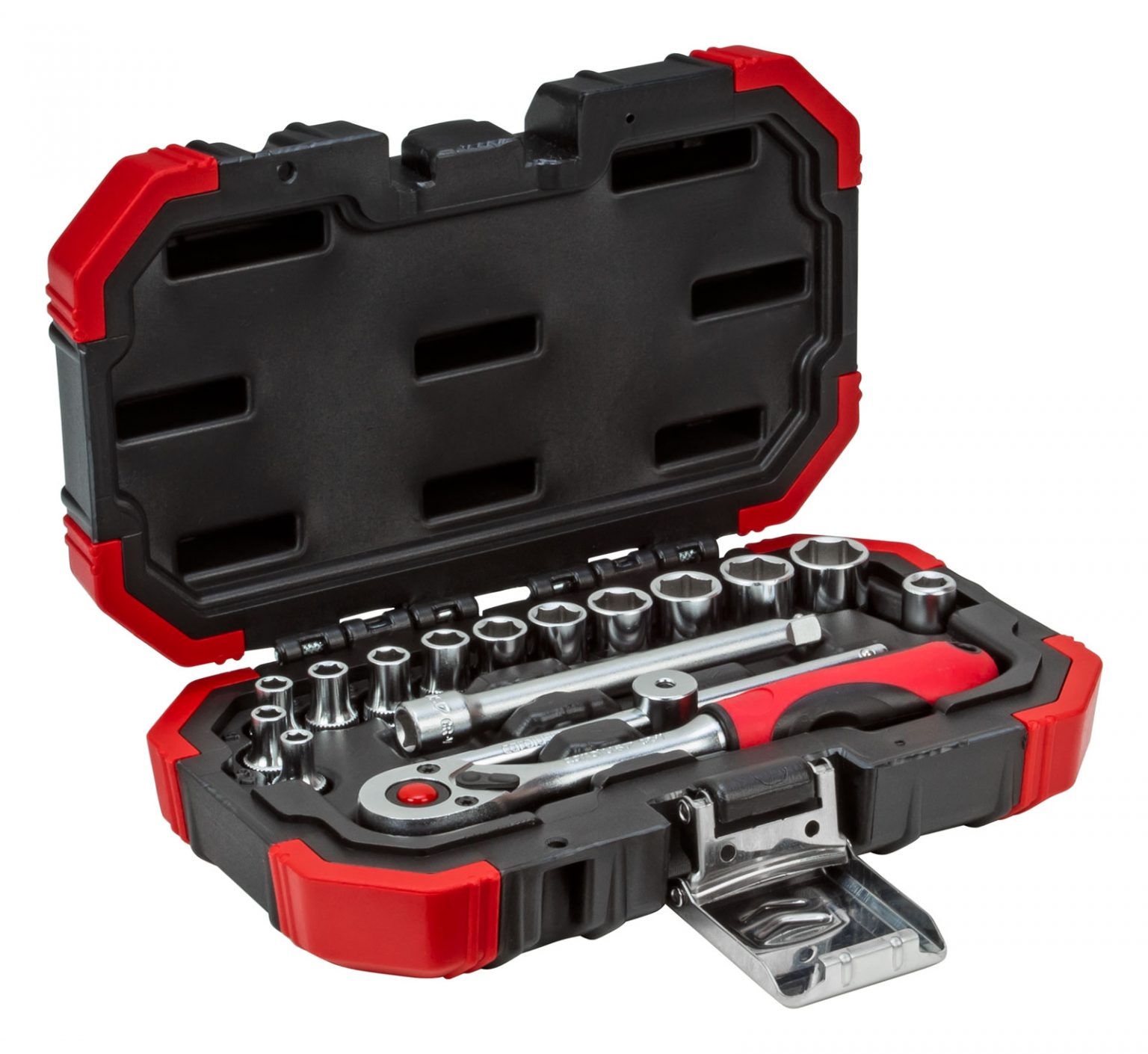 Carolus by Gedore 16 piece socket set 1/4″ drive Newbridge Sales & Hire