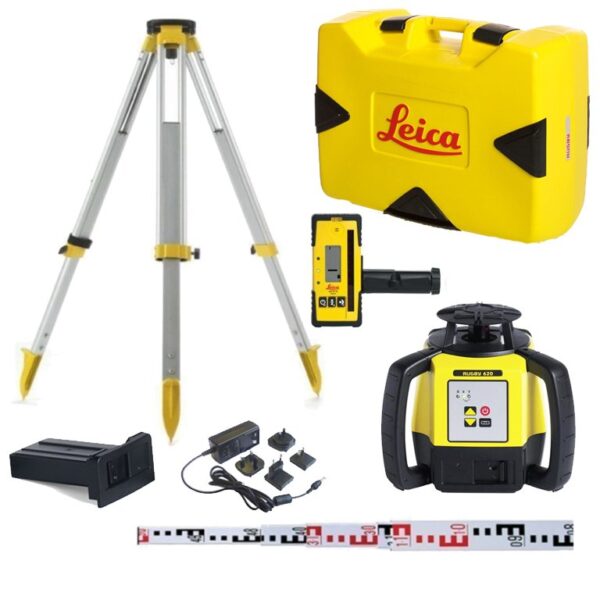 Leica Rugby 620 Site Laser Level Kit