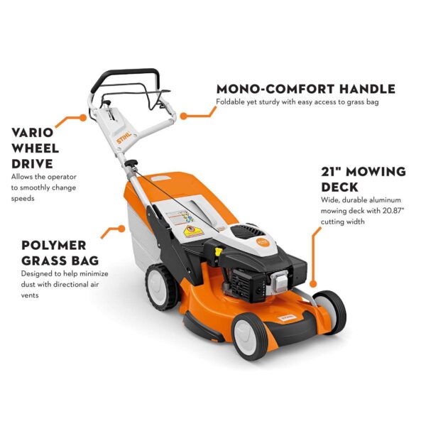 Stihl RM 650 V Self-Propelled Petrol Lawnmower