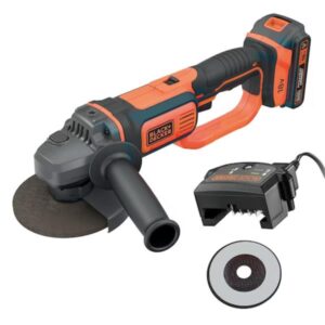 Black & Decker BCG720D13 Cordless Angle Grinder Set